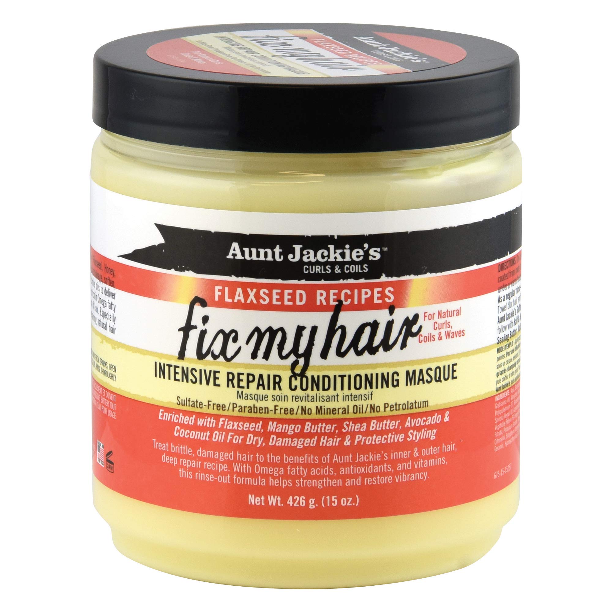 Aunt Jackie's Flaxeseed Fix My Hair 15oz