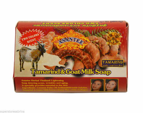 Asantee Savon Tamarin & Lait de Chèvre Herbal Soap - Afro Beauty Store 