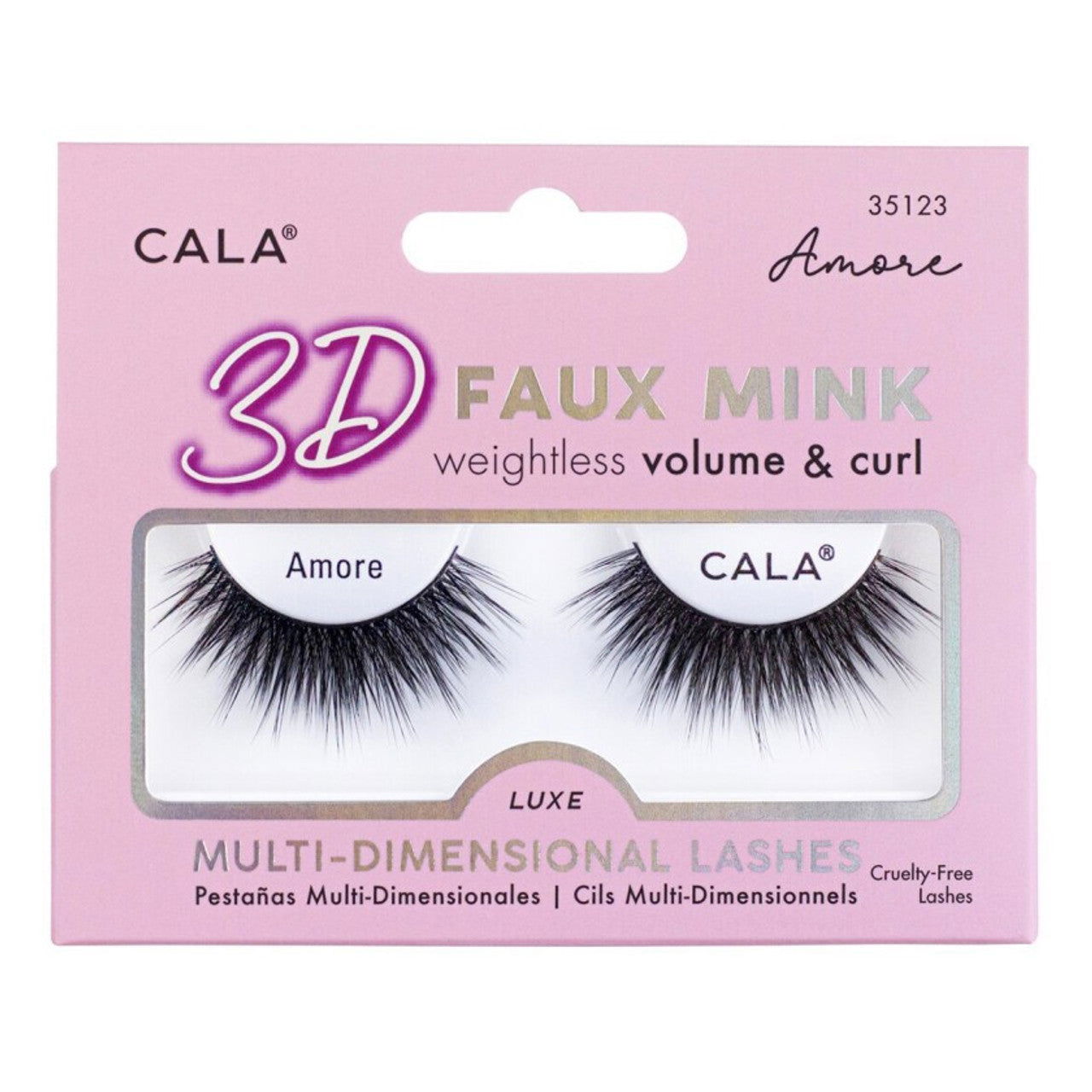 CALA 3D Faux Mink Eyelash Amore - Afro Beauty Store 