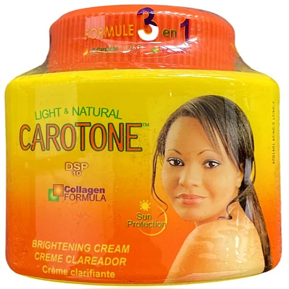 CAROTONE – Crème éclaircissante clarifiante 135ml - Afro Beauty Store 