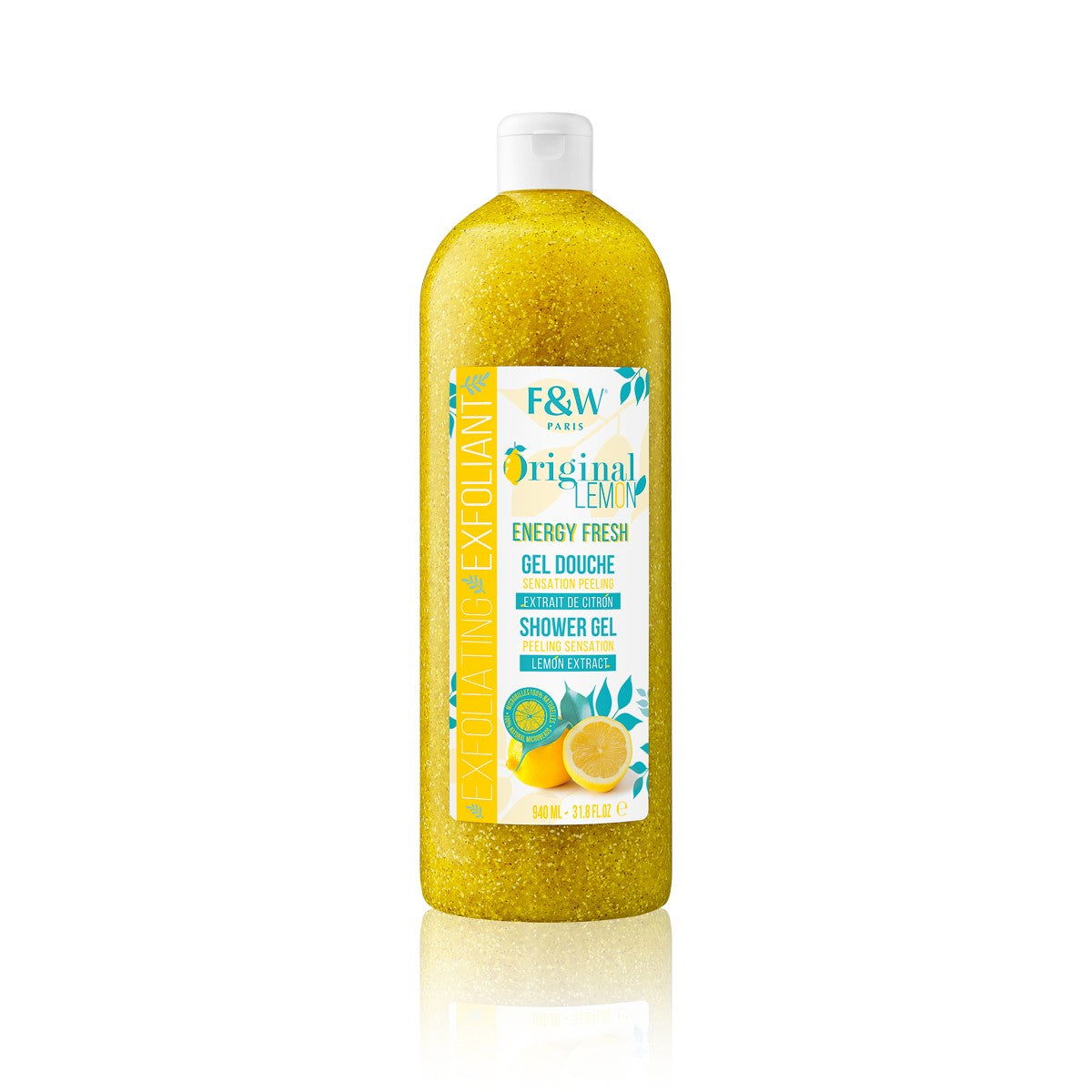 Fair & White Original Lemon Gel Douche Citron 940ml - Afro Beauty Store 