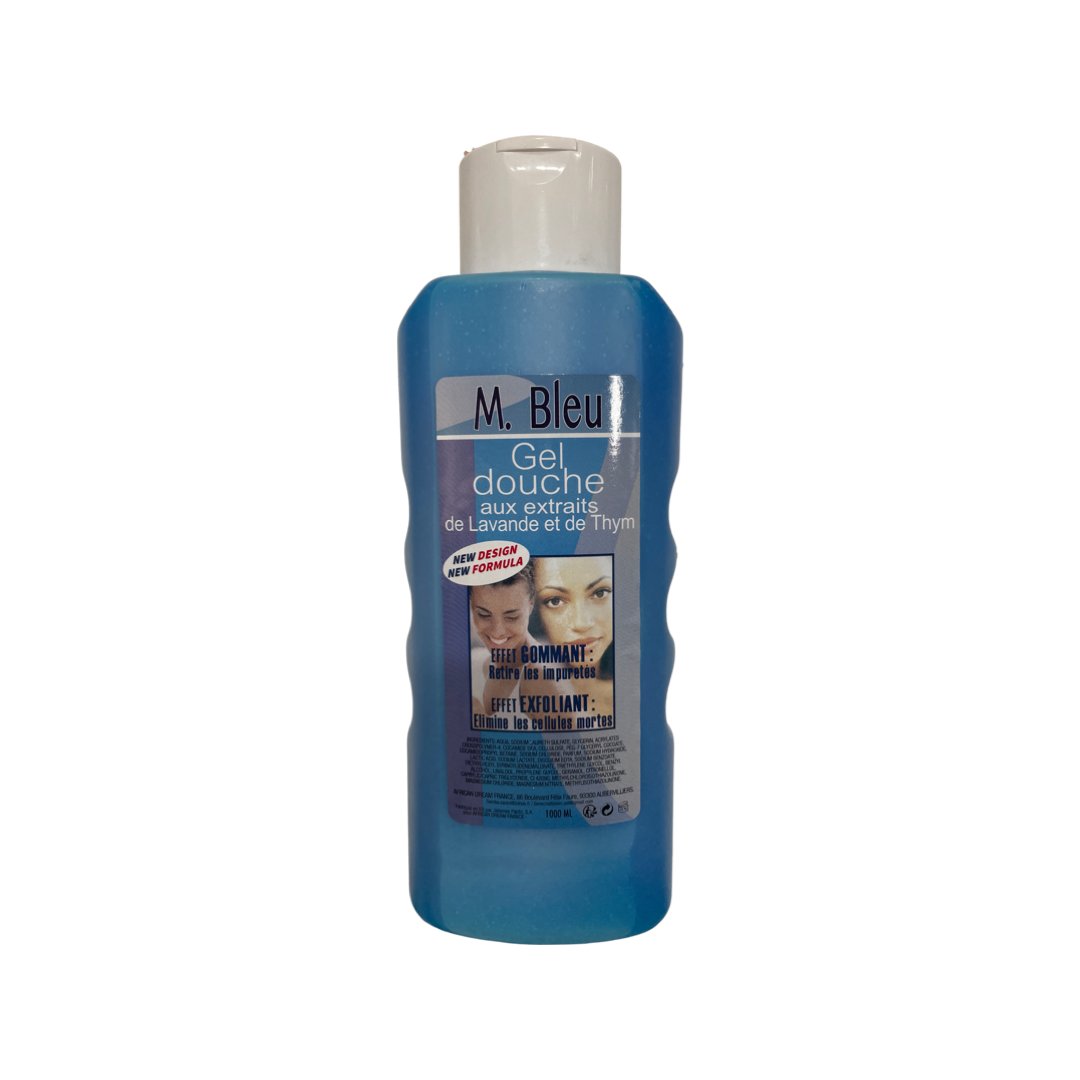 M.Bleu Gel Douche 1l - Afro Beauty Store 