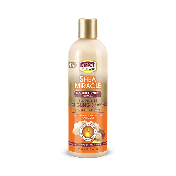 African Pride Shea Miracle Detangling shampoo 355ml