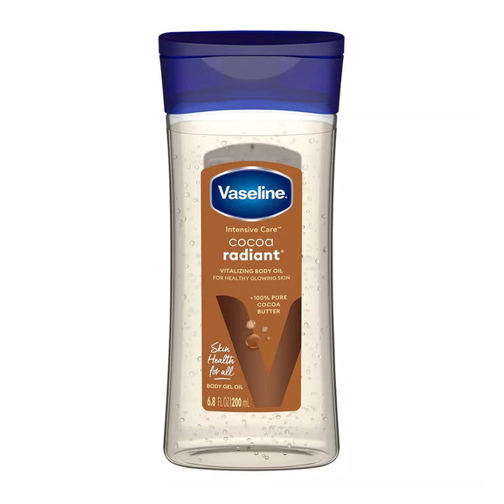 Vaseline Huile Corporelle au Beurre de Cacao (Cocoa Radiant) 200ml - Afro Beauty Store 