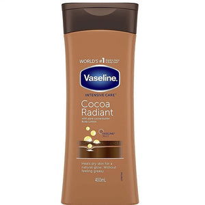 Vaseline Lait Corporelle au Beurre de Cacao (Cocoa Radiant) 200ml - Afro Beauty Store 