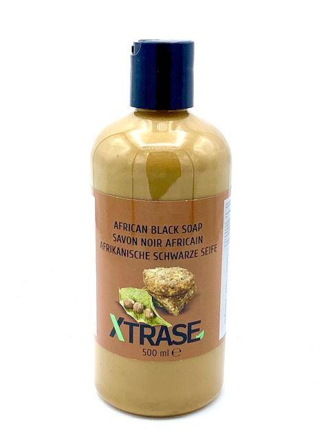 Xtrase savon noir liquide 500ml - Afro Beauty Store 